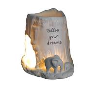 Cello Elephant Tealight and Essential Oil Burner - Stunning Porcelain Decor, Follow Your Dreams - Wax Melt and Gifts