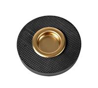 Cello endpin Anchor Stopper, Rubber Rock Stop Mat Pad endpin Rest, Double Bass Round Protector Cello Holder Accessories with Reinforced Brass Base Instrument for Practice & Performance