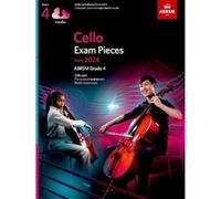 Cello Exam Pieces from 2024, ABRSM Grade 4, Cello Part, Piano Accompaniment & Audio (ABRSM Exam Pieces)