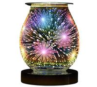 Cello Firework 3D Touch Electric Melt Burner - Electric Scent Diffuser, Wax Melt & Oil Burner, Essential Oil Air Diffuser, New Home Gift, Room Decor, Bedroom Lamp Accessory, Office Fragrance