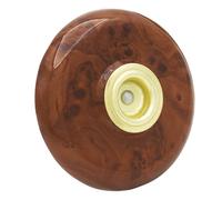 Cello Floor Protector Pad with Anti Slip Protection for Home Practice | Plastic and Metal Build, Lightweight Portable Design, Brown Finish, for Stage Use and Professional Cellists