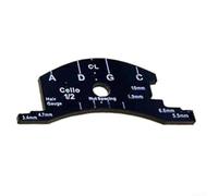 Cello for bridge Repair Gauge 3/4 Black Plastic Cello for bridge(Cello 1/2)
