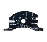 Cello for bridge Repair Gauge 3/4 Black Plastic Cello for bridge(Violin 4/4)