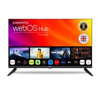 Cello Frameless 32 inch Smart LED TV Ultrafast WebOS with Freeview and Freesat HD Netflix Prime Video Bluetooth 3 HDMI USB Made in the UK Ideal for B