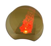 Cello Gleneagles Gold Round Large Infinity LED USB Lamp. Desk Lamp, Night Light. Room Decor, Lights for Bedroom. Bedroom Accessories, Home Decor LED Light. Neon Light Sign, LED Lamp, Bedside Lamp.