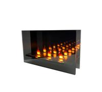 Cello Gleneagles Smoke Trio Infinity Flame LED USB Lamp - Modern LED Desk Lamp, Night Light, and Home Decor. Trio Flame Infinity Design for Bedroom Accessories and Mood Lighting.