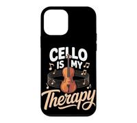 Cello Is My Therapy Cellist Player Case for iPhone 12 mini