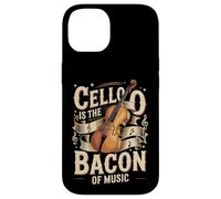 Cello Is The Bacon Of Music Player Humor Case for iPhone 14