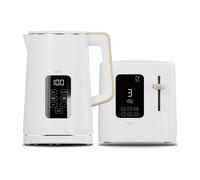 Cello Kettle and Toaster 2 Slice Set Digital WHITE Fast FREE DELIVERY