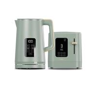 Cello Kettle and Toaster Set Digital 2 Slice SAGE GREEN Fast FREE DELIVERY