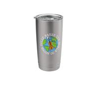 Cello Makes The World Go Round, Cellist String Musician Stainless Steel Insulated Tumbler