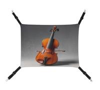 Cello Model Kit Pet Hammock Breathable Cat Hanging Hammock with Adjustable Straps and Metal Hooks Plush Small Animal Soft Hideout Bed for Indoor and Outdoor