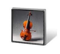Cello Model Kit Suit Lapel Pin Fashion Lapel Pins for Men Women for Backpacks Funny Hat Brooch Pin Personalized Bag Lapels Badge Metal Novelty Buttons & Pins (Square)