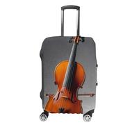 Cello Model Kit Suitcase Covers Luggage Protector - Travel Elastic Baggage Case Protective, Washable Anti-scratch Large Suit Case Cover for Suitcases Fits 19-32 Inch Luggages, white, L, Flower and