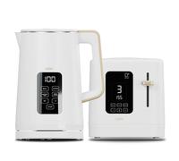 Cello Overture Natural White 2 Slot Toaster & Kettle