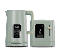 Cello Overture Sage Green 2 Slot Toaster & Kettle