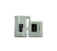 Cello Overture Sage Green 2 Slot Toaster & Kettle