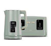 Cello Overture Sage Green 4 Slot Toaster & Kettle
