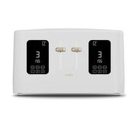 Cello Overture Slot Natural White 4 Slot Digital Toaster