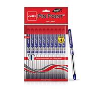 Cello Pin Point - XS Ball Point Pen (10Pcs) (Red)