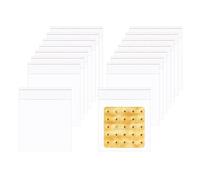 Cello Plastic Poly Bags 3" x 3" 500pcs Crystal Sealed Clear Bags 1 Mil Resealable Self Adhesive Poly Bag for Jewelry Earrings Candies Bakery Candle Cookie (9 Sizes to Choose from)