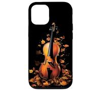 Cello Player Cellist Autumn Leaves Thanksgiving Case for iPhone 12/12 Pro