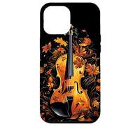 Cello Player Cellist Autumn Leaves Thanksgiving Case for iPhone 12 Pro Max
