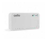 Cello Portable 5G Travel Router - WiFi 6 AX1800 Mobile Hotspot with SIM Card Slot, Qualcomm X55, Dual-Band 2.4G/5G, 4000mAh Battery - Unlocked 5G/4G LTE Mobile Router for Travel, Home & Outdoor