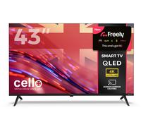 Cello Q43UK9100R 43 inch QLED 4K Ultra HD HDR Smart TV Freely