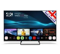 Cello R50UK9000 50 inch 4K Ultra HD Smart LED TV Freeview Play | Quad Core | 3840 x 2160 Resolution | Piano Black