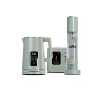 Cello Refresh Bundle - Digital Kettle, 2 Slice Toaster and Soda Maker