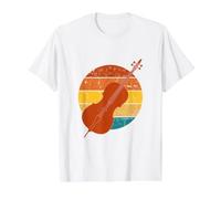 Cello Retro Vintage Design for Cellists Value Graphic T-Shirt, Men, White, M