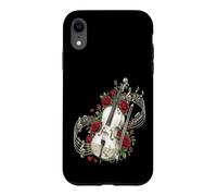 Cello Rose Flower Cellist Classical Music Case for iPhone XR