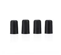 Cello Rubber Endpin, 4PCS Black Rubber Tip for Cello Endpin Instrument, Double Bass Endpin Protector Non Slip Cello Spike Stopper Rubber Cap for Professional Violinist or Violin Lovers