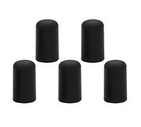 CELLO RUBBER ENDPIN TIP PROTECTOR 5PCS BLACK MUSICAL INSTRUMENTS ACCESSORY