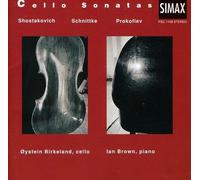 CELLO SONATAS: SHOSTAKOVICH, SCHNITTKE, PROKOFIEV NEW CD