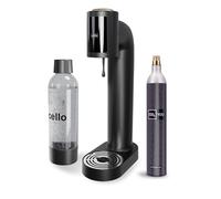 Cello 1 Litre Sparkling Water and Soda Maker Machine in Black