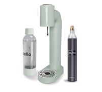 Cello 1 Litre Sparkling Water and Soda Maker Machine in Sage Green