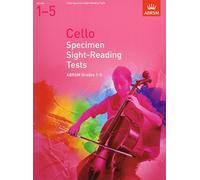 Cello Specimen Sight-Reading Tests, ABRSM Grades 1-5