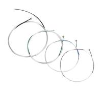 Cello String Full Set 4/4 Aluminum-magnesium Alloy Nickel-plated Ball for Head Warm Sound Students Professional Enthusia Acoustic Guitar Parts Kit Electric Neck Plate Bridge Hardware Trimlo