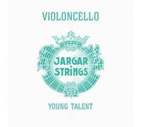 Cello String - Jargar (Young Talent) (Chrome) 1 Medium Cello 3/4 (La) A (One Piece)