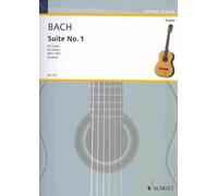 Cello-Suite No. 1, Bwv 1007: Guitar Solo by Johann Sebasti Bach (English) Paperb