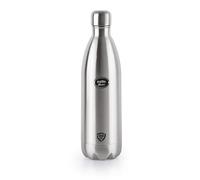 Cello Swift Stainless Steel Vacuum Insulated Flask with Screw Lid | Leak Proof | Double Walled Silver Bottle for Home, Office, Travel (34oz, Silver)