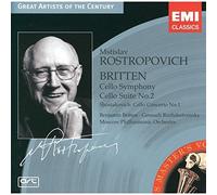 Cello Symphony/Cello Suite, Concerto (Britten, Rostropovich)