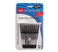 Cello Technotip Ball Pen Set - Pack of 10 (Black)