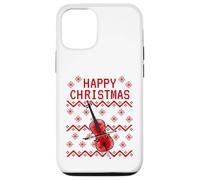 Cello Ugly Christmas Cellist String Musician Orchestra Xmas Case for iPhone 12/12 Pro