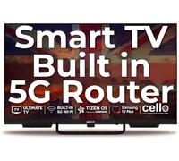 Cello Voyager C24TZR-VOY 24" Smart 12V Traveller TV, Built-in 5G Wi-Fi Router & Hotspot, Creates Internet Anywhere, Tizen OS by Samsung, 2026