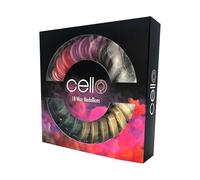 Cello Wax Medallion Set - 18 Pieces 6 Fragrances Spiced Citrus Berry Burst Soft Linen Wildflower Garden Cinnamon Spice Frosted Pine for Electric Wax Warmers Melts Pack Oil Burner Scented Home Gifts