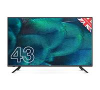 Cello Y22ZBVD0234 43 inch Full HD LED TV, Built-in Freeview HD, Made in UK, Built in Satellite Receiver, 3 x HDMI, USB 2.0, Record Live, Easy to Setup TV, Non-Smart Tv, Perfect for Lounge