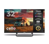 Cello32 inch Smart Samsung Plus 12-Volt Traveller TV with Frameless Bezel